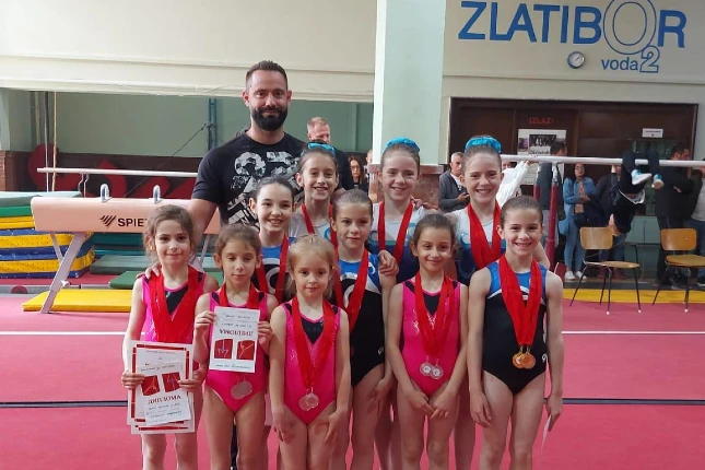 Odlični rezultati za mlade gimnastičarke Spartaka