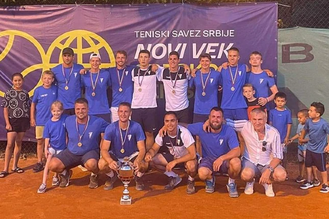 Teniseri Spartaka šampioni Srbije