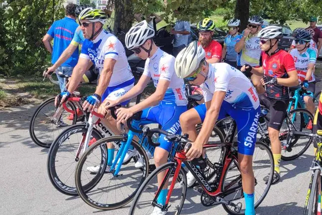 Biciklisti Spartaka ekipno treći na Dunavskom kupu