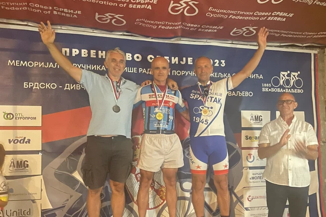 Biciklisti Spartaka na Prvenstvu Srbije, Mikloš Kereši bronzani