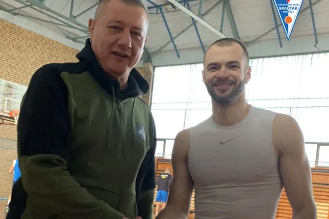 Novi košarkaš Spartaka Jugović Aleksa(VIDEO)