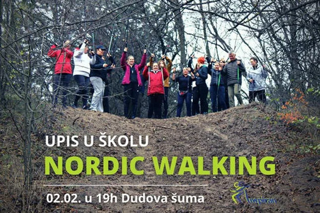 Upis u tromesečni kurs Nordijskog hodanja