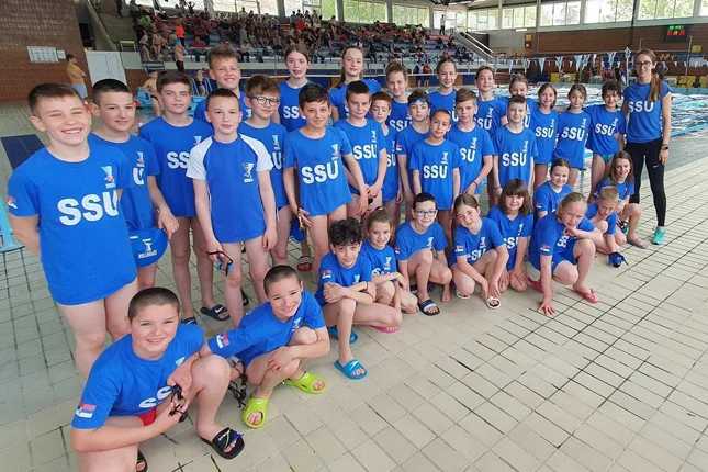 Plivači Spartaka ekipno prvi na somborskom Kupu bratskih gradova