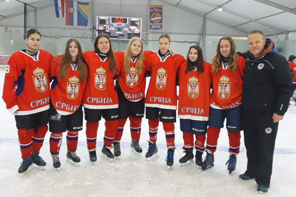 7 hokejašica Spartaka deo reprezentacije Srbije
