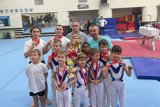 Gimnastičari GD Partizan Željezničar ekipni prvaci u Novom Sadu